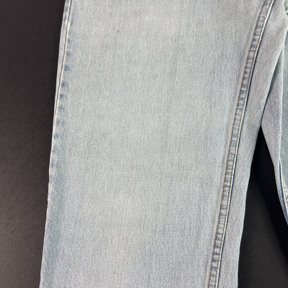 VTG Levi's Jean Men 29x29* 550 Relaxed Straight Light Blue Faded Denim Tag 31x30 - Picture 5 of 16